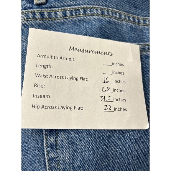 Tommy Hilfiger Vintage Big Flag Logo Flag Classic High Waist Mom Jeans 11/32 - Picture 8 of 8